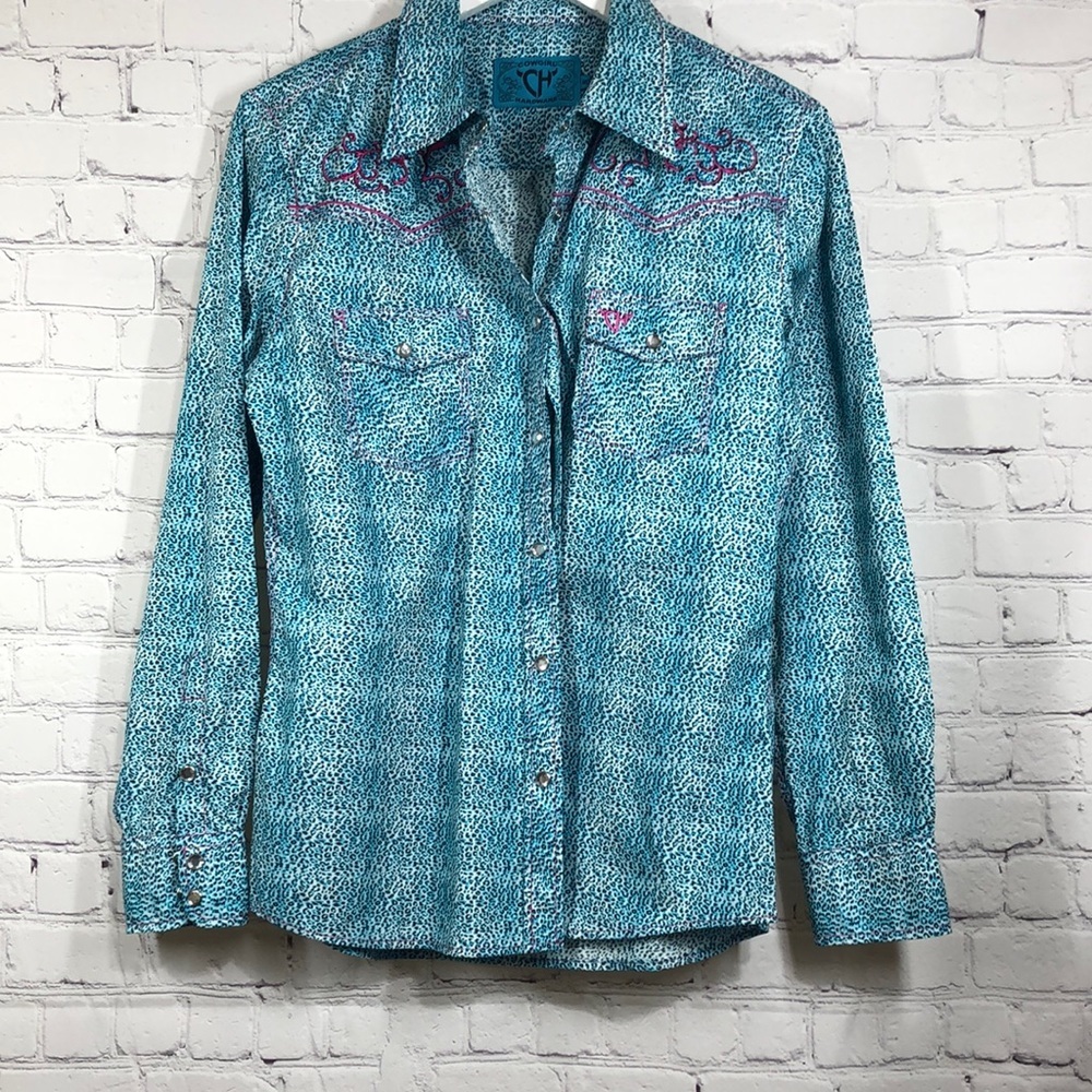 Cowgirl hardware button down